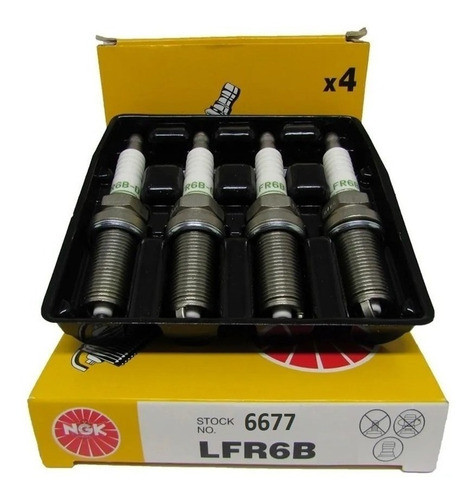 Kit X4 Bujías Ngk Peugeot 408 2.0 Desde 2011 0