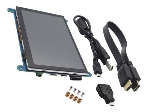 Pantalla Tactil Raspberry Pi Lcd Touch 5 800 X 480 Hdmi 1