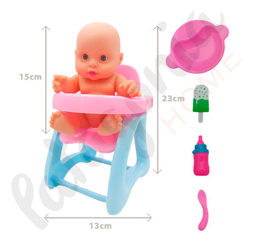 Bebote Siliconado En Sillita Mas Accesorios Calidad Premium 1