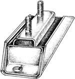 Pata De Caja Ford F100 Cummins Negra 3516 0