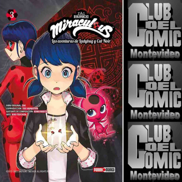 Miraculous - Aventuras De Ladybug Y Cat Noir 3 -panini Manga 0