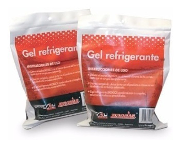 Gel Refrigerante Termico Brogas 300 Gr Lunchera X 5 Unidades 1