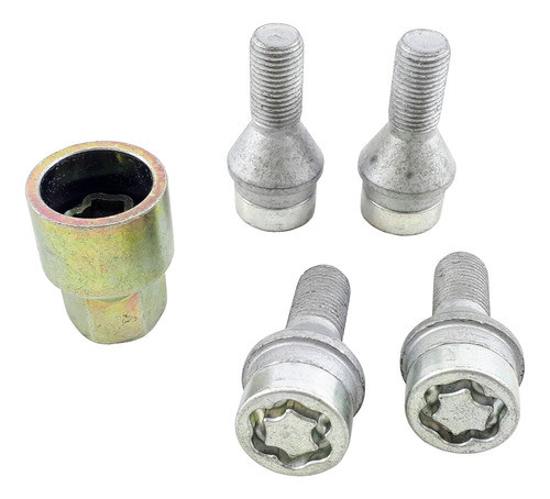 Kit Bulones Antirrobo Original Fiat Cronos 2018 0