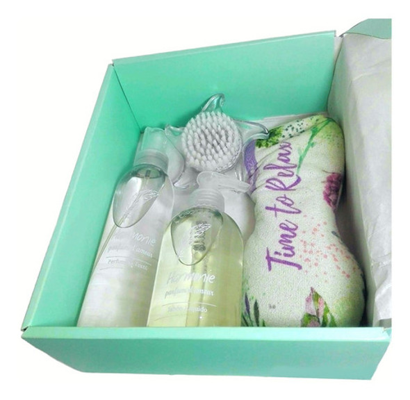 Set Aroma Regalo Box Relax Jazmín Kit Spa Zen N36 Feliz Dia 1