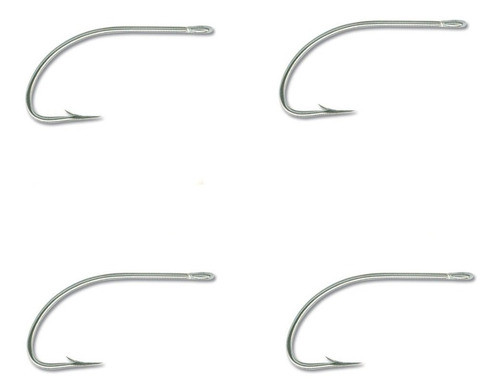 Anzuelo Mustad 277e-ni #2/0 Ojal Ideal Pejerrey 0