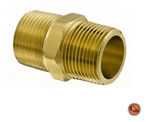 Rosca Con Tuerca De Bronce Rosca 2 Pulgadas 1