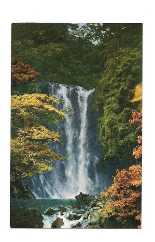 Postal Japon Parque Nacional Kirishima Catarata N 264  B3 0