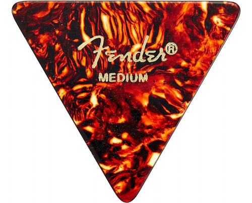 Fender 355 Shape Guitar Picks, Medium, 12 Pack, Shell 0