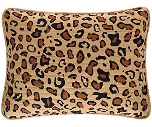 Chic Home Wild Cheeta Juego De Edredón De 9 Piezas Cama En U 1