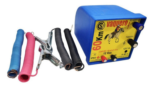 Boyero Electrificador A Batería 60 Km Vaquero Peón 0