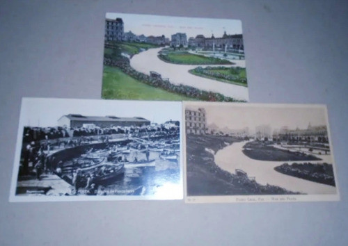 #p Mar Del Plata - Lote De 5 Antiguas Postales 1