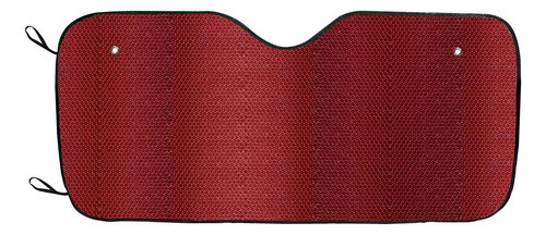 Parasol Univ Parabrisas Metalizado Grande Rojo 0