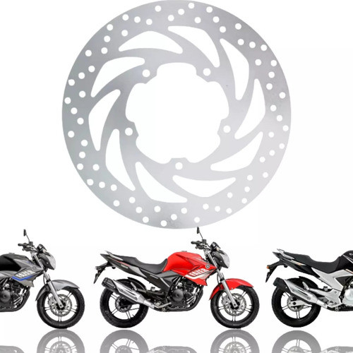 Disco De Freno Trasero Yamaha Fz-25 2012/2017 Mk Motos #02 1