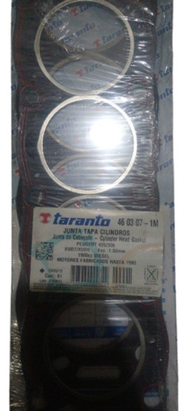 Junta Tapa De Cilindro Peugeot 405/306 1.9 Diesel 1m 0 Junta Tapa De Cilindro Peugeot 405/306 1.9 Diesel 1m 0