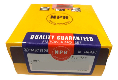 Juego De Aros Para Ford Fiesta Ka 1.6 8v Motor Zl Rocam 0