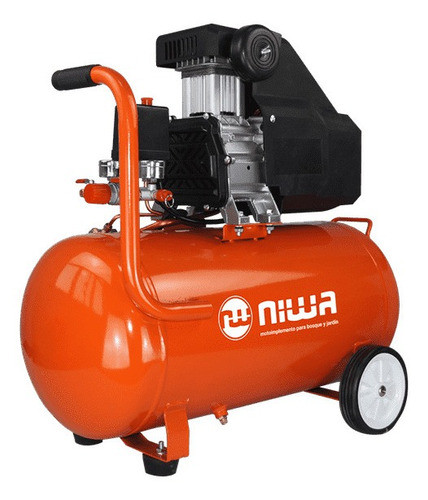 Compresor 50lts 2.5hp Niwa Sin Aceite Alta Recuperacion 0