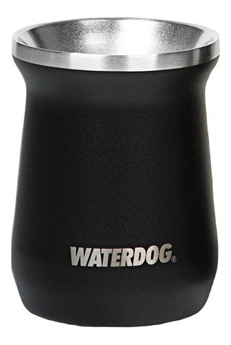 Set Combo Matero Waterdog Termo 1 L + Mate Termico Negro 1