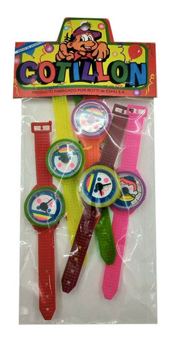 Reloj Pulsera X 6 Unidades Cotillón 0