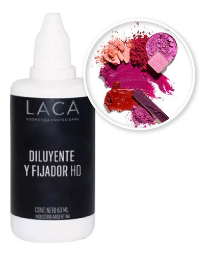 Fixer Hd Para Pigmentos Maquillaje 60ml Laca 0