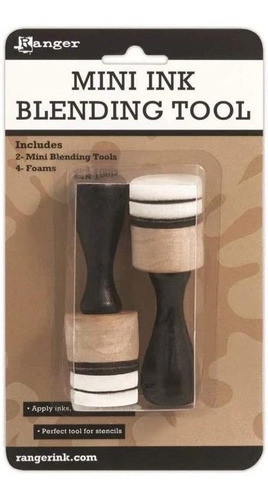 Juego De 2 Herramientas Y 4 Espumas Para Mezclar Tintas. 0