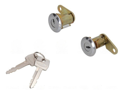Juego X2 Cilindros Tambor Puerta C/ Llave Ford F-100 74/81 0
