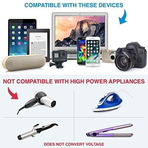 Adaptador De Viaje Universal (2 Puertos Usb) - Enchufe De Al 1