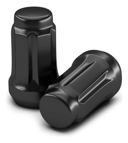 Kit De 20 Tuercas Estriadas Anti Robo Gorilla 12x1.5 Negras 1