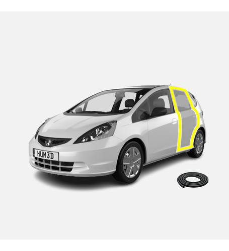 Burlete Complementario Trasero Izquierdo Honda Fit 0