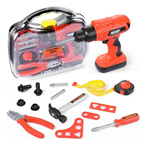 Elitoky Juego De Caja De Herramientas Para Niños 0