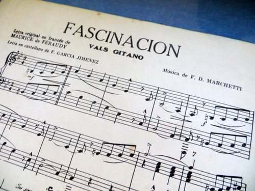 Fascinacion Feraudy Y Marchetti Partitura Vals Gitano Cole 1