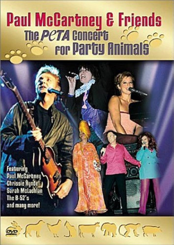 Paul Mccartney - The Peta Concert For Party Animals Dvd - Sb 0