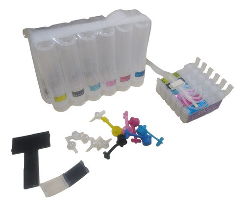 Sistema Continuo 6 Colores Epson 1390 1410 1430 T50 0