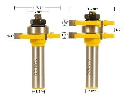 Fresas  Router Para Trompo Cod 15221 Ph Ventas 1