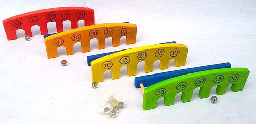 Arco De Bolitas De Madera Didactico Suma Puntos 1