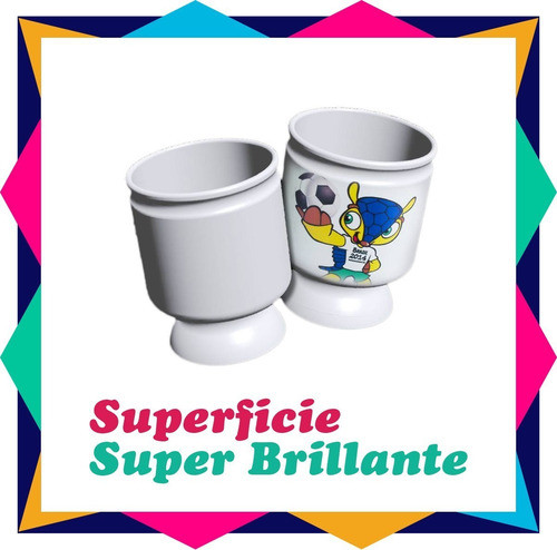 Mate Para Sublimaer De Polímero Blanco X 26 Unidades Envio! 1