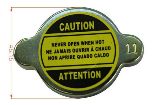 Tapa De Radiador De Mazda - Mitsubishi - Toyota 1.1 0