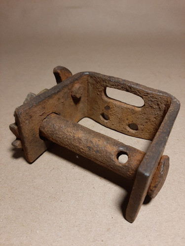 Antigua Torniqueta, Estirador Alambre, Rueda De Bronce 1
