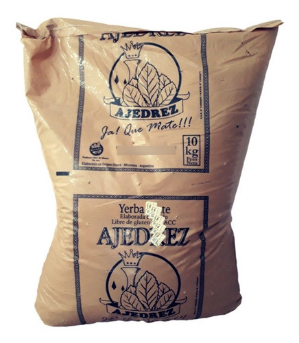 Yerba Mate Ajedrez Premium Canchada Despalada X 10kg 0