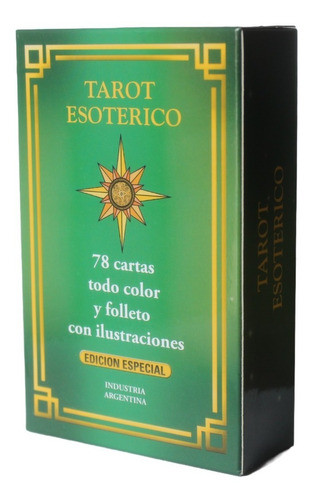 Tarot Esotérico 78 Cartas Con Guía Básica Excelente Calidad! 0