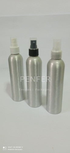 Botella Aluminio 215ml C/spray  ( Pack Por 5) 0
