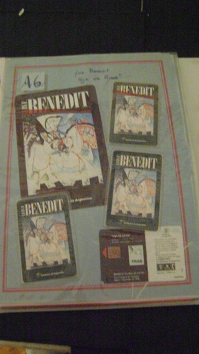 Tarjeta Telefonic Coleccion Telefonica Serie A6 Benedit 1 N2 0