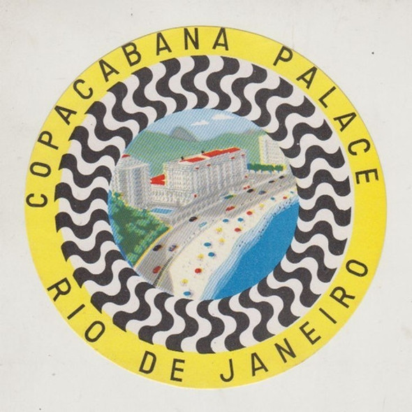 Brasil Luggage Antiguo Hotel Copacabana Palace Rio Janeiro 0