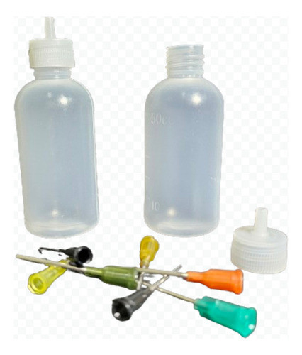 Pack X 2 Aplicadores 50 Ml + 6 Puntas Aguja  Cuerda Seca Dot 0