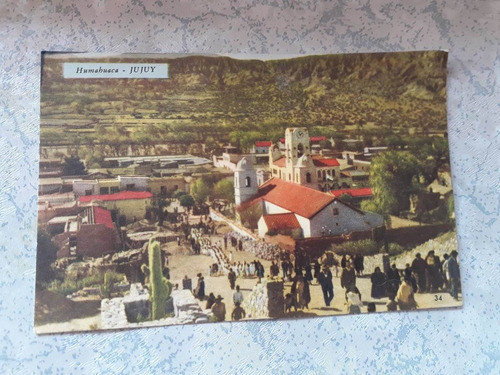 Antigua Postal De Jujuy Huamahuaca 0