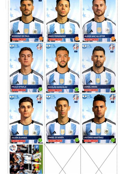 Album Copa America + Figuritas (imprimible) Pdf 1 Album Copa America + Figuritas (imprimible) Pdf 1