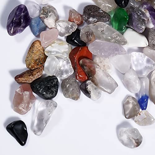 Piedras De Cuarzo Para Decoracion 430gr Mix Colores 1