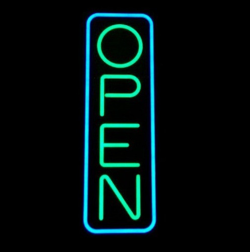 Cartel Neon Open 50cm 0