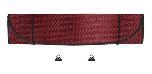 Parasol Universal Parabrisas Metalizado Grande Rojo 1