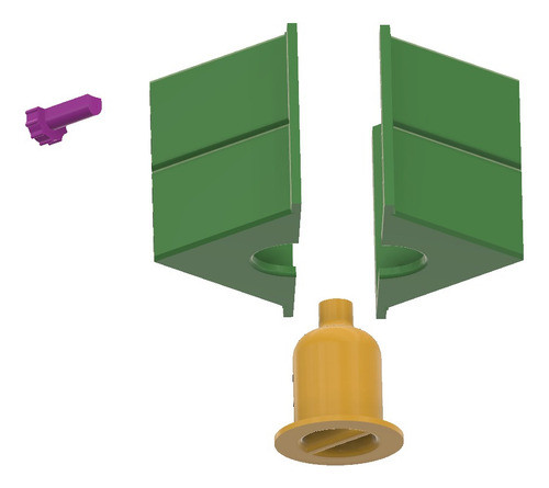 Combo X2 Moldes Para Veladores De Cemento. Medidas 9cm X 9cm 0