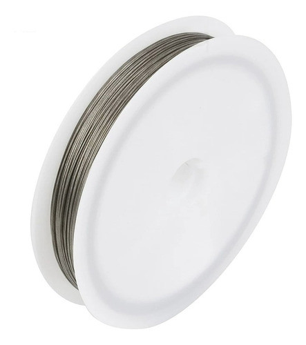 1 Rollo Tanza Hilo Acero 0.45mm X 50m Armado Artesanía Bijou 0